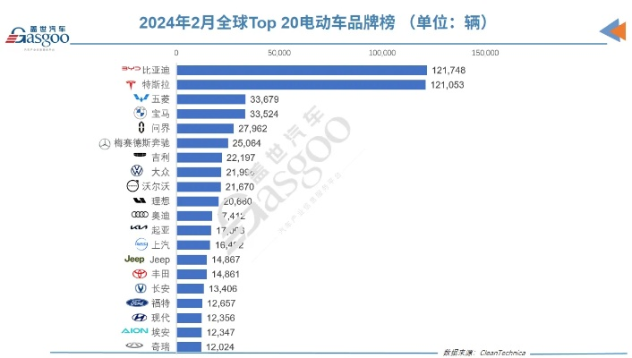 全球电动汽车市场，进口品牌排名解析